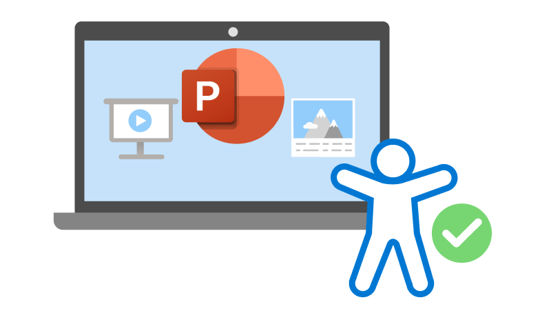 Imagen de accesibilidad en PowerPoint